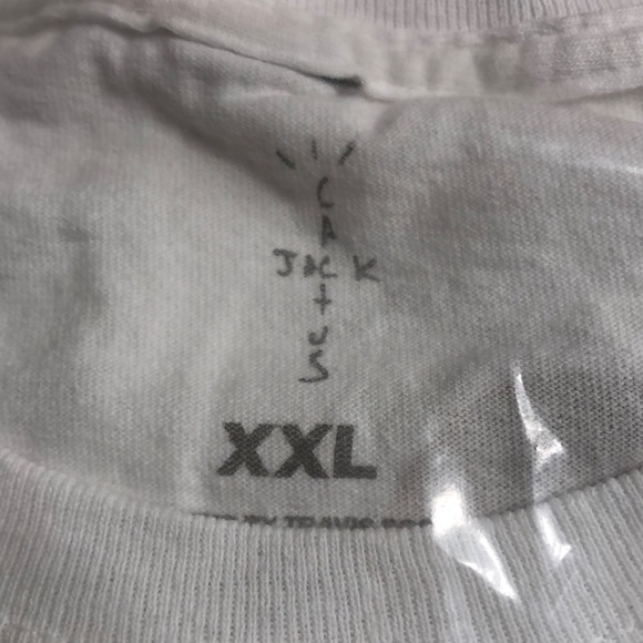 Cactus Jack Travis Scott X McDonalds Rules Tee 2XL - Picture 4 of 7